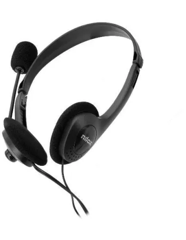 Nilox NXCM0000004 Auriculares Doble Jack con Micrófono Negros