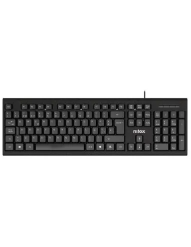 Nilox NXKME0011 Kit Teclado + Ratón USB-A Negros