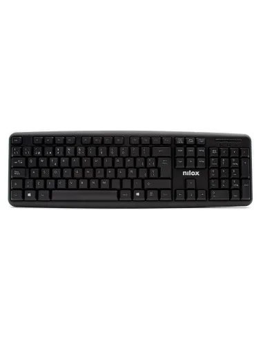 Nilox NXKBE000002 Teclado Compacto USB-A Negro