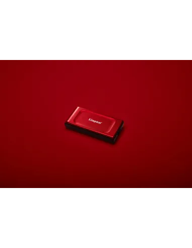 Kingston XS1000 1TB SSD Externo USB-C Rojo