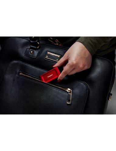 Kingston XS1000 2TB SSD Externo USB-C Rojo