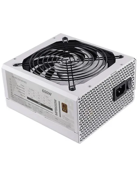 Mars Gaming MPB 650W 80 Plus Bronze Blanco