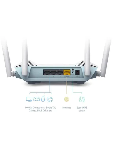 D-Link R15 Eagle Pro AI AX1500 WiFi 6 Smart Router