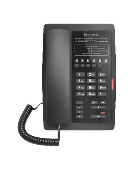 Fanvil H3W-B 2 Líneas IP Negro