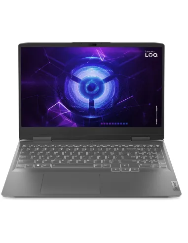 Lenovo LOQ Intel Core i5-12450H/16GB/512GB SSD/RTX 4050/15" FreeDOS Gris