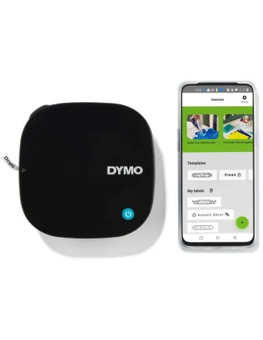Dymo LetraTag 200B Rotuladora Inalámbrica Portátil Negra