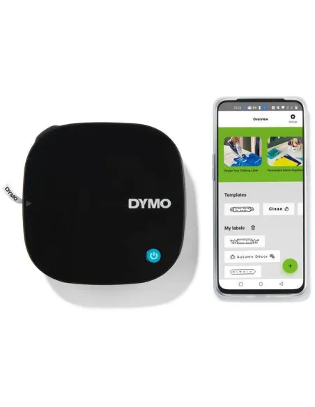 Dymo LetraTag 200B Rotuladora Inalámbrica Portátil Negra