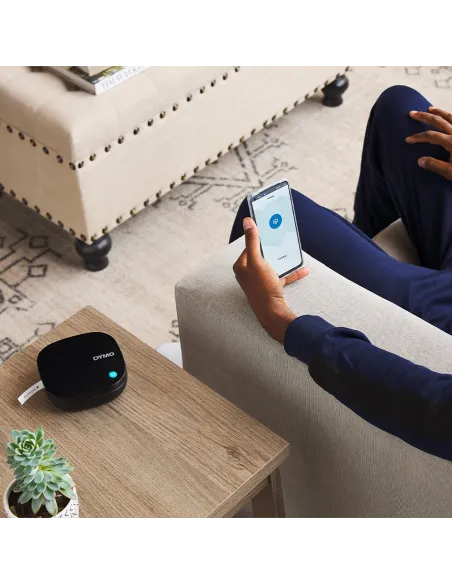 Dymo LetraTag 200B Rotuladora Inalámbrica Portátil Negra