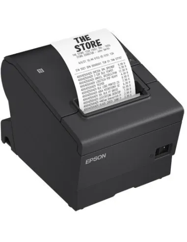 Epson TM-T88VII Impresora de Tickets Térmica USB + Ethernet + Puerto Serie Negra