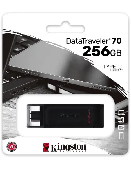 Kingston DataTraveler 70 256GB USB-C 3.2 Gen 1