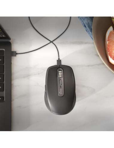 Logitech MX Anywhere 3S Ratón Inalámbrico Bluetooth 8000 DPI Gris
