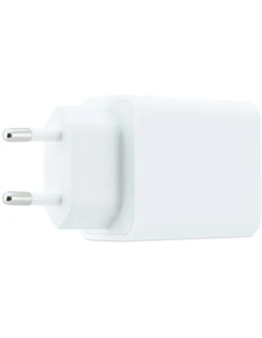 Coolbox COO-CUP-45CA Cargador USB-A y USB-C 45 W Blanco