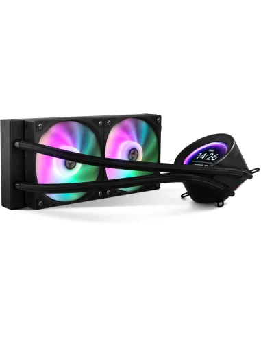 Nox Hummer X-240 LCD Kit de Refrigeración Líquida 240 mm Negro