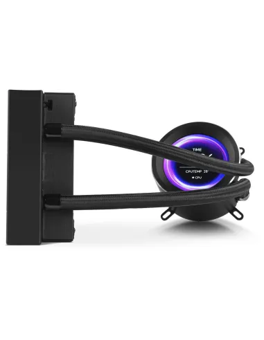 Nox Hummer X-240 LCD Kit de Refrigeración Líquida 240 mm Negro