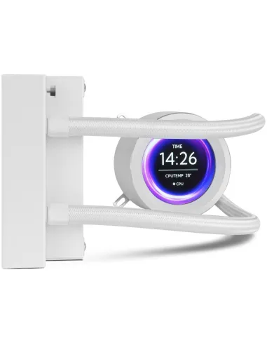 Nox Hummer X-240 LCD Kit de Refrigeración Líquida 240 mm Blanco