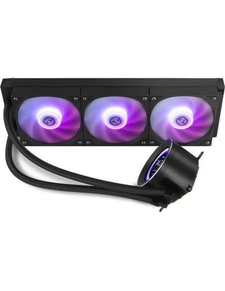 Nox Hummer X-360 LCD Kit de Refrigeración Líquida 360 mm Negro