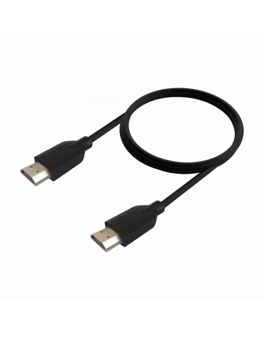 Aisens A120-0729 Cable HDMI 2.0 CSS 4K 60Hz 18Gbps Macho/Macho 1m Negro