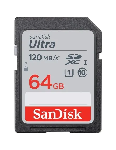 SanDisk Ultra 64GB SDXC Memory Card 120MB/s