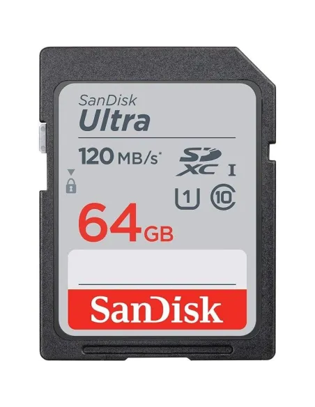 SanDisk Ultra 64GB SDXC Memory Card 120MB/s