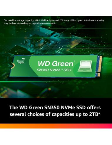 WD Green SN350 SSD M.2 500GB PCIe Gen 3