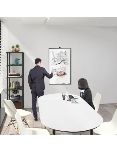 Aisens WT80R-137 Soporte de Pared Giratorio e Inclinable 37"-80" Máx. 50 KG Negro