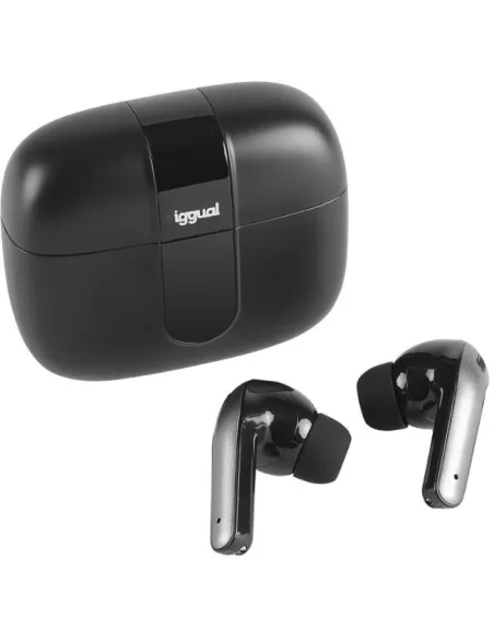 iggual IGG319345 Auriculares inalámbricos TWS Bluetooth Negros