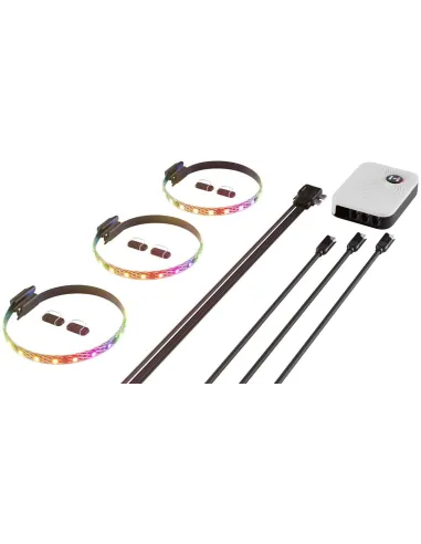 Hyte LS10 Tiras LED RGB Pack 3 + NP50