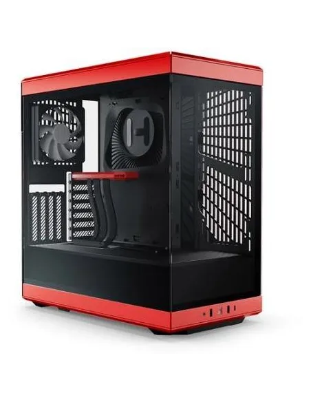 Hyte Y40 Cristal Templado USB 3.0 Roja