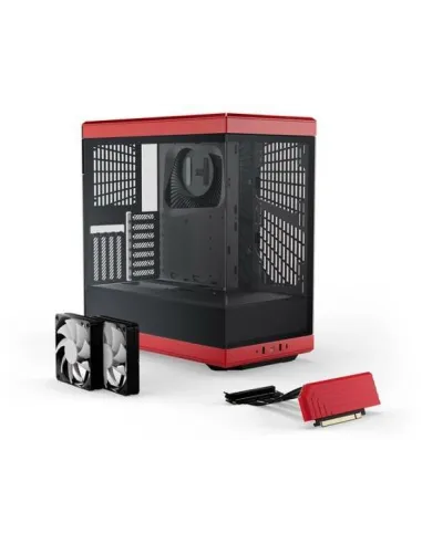 Hyte Y40 Cristal Templado USB 3.0 Roja