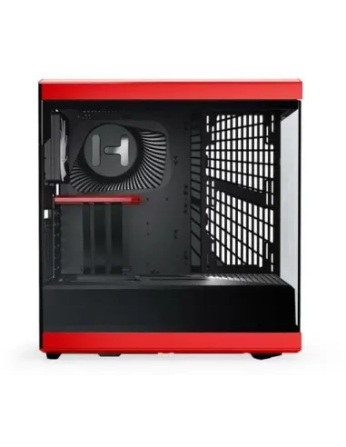 Torre PC Hyte Y40 Cristal Templado USB 3.0 Roja