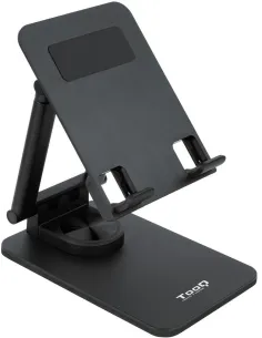 TooQ PH-HERMES-HALLEY Soporte de Sobremesa Ajustable para Móvil/Tablet Hasta 12,9" Negro-AAOATI1199
