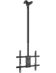 Tooq LPCE1175TSLI-XL-B Soporte de Techo Inclinable y Rotatorio para Monitor/TV 32"-75" Máx.60 Kg Negro-AISATV0385