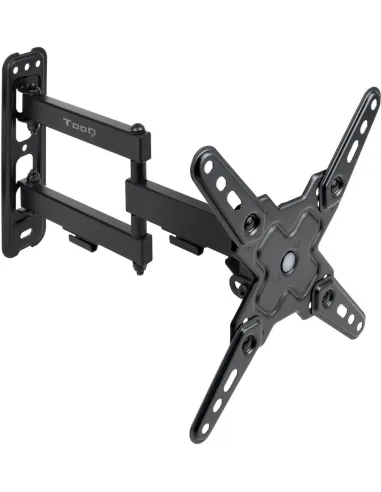 TooQ LP1345TN-B Soporte para Pared Inclinable y Giratorio 13"-43" Máx. 20Kg Negro