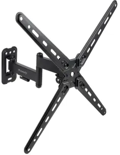 TooQ LP1356TN-B Soporte para Pared Inclinable y Giratorio 13"-55" Máx. 25Kg Negro-AISATV0397