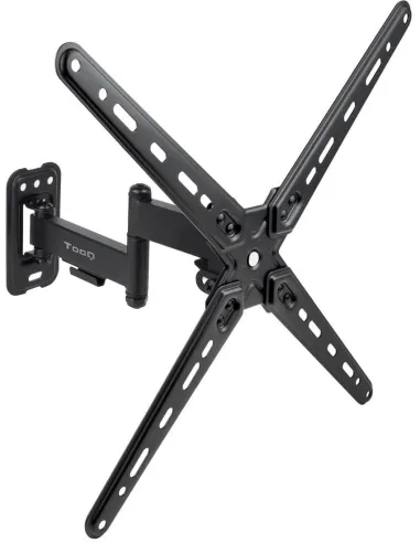 TooQ LP1356TN-B Soporte para Pared Inclinable y Giratorio 13"-55" Máx. 25Kg Negro
