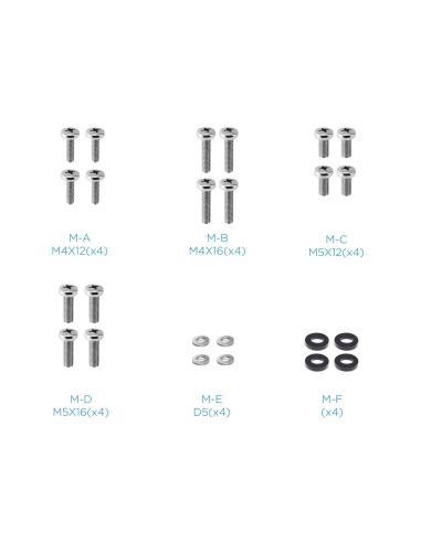 TooQ DB1132TN-B Soporte de Mesa Inclinable y Rotatorio para 2 Pantallas 17"-32" Máx. 16 Kg Negro