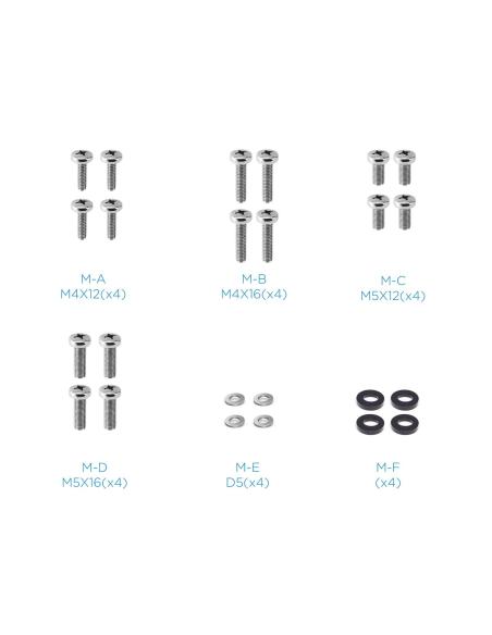 TooQ DB1132TN-B Soporte de Mesa Inclinable y Rotatorio para 2 Pantallas 17"-32" Máx. 16 Kg Negro