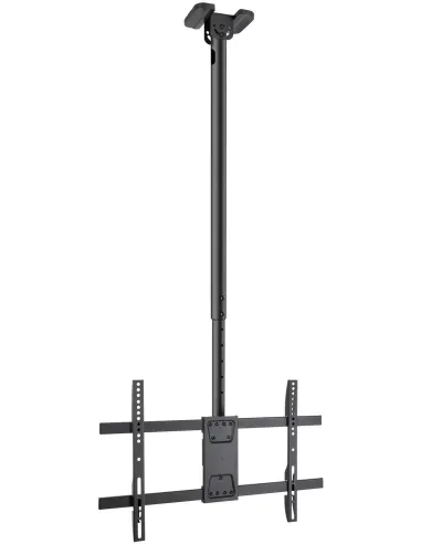 Tooq LPCE1186TSLI-XL-B Soporte de Techo Inclinable y Rotatorio para Monitor/TV 43"-86" Máx. 60 Kg Negro