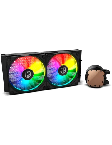Nox Hummer H-240 ARGB Kit de Refrigeración Líquida 240mm Negro