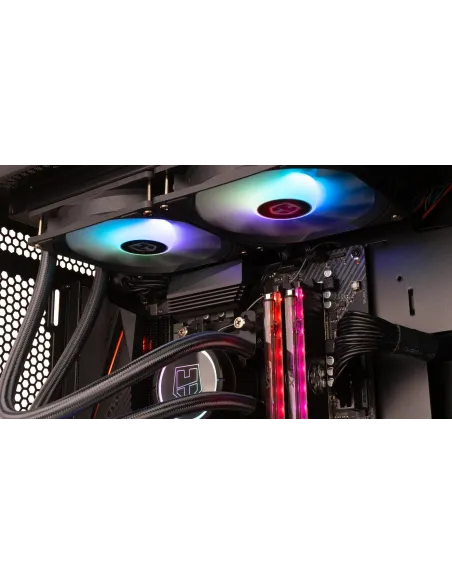 Nox Hummer H-240 ARGB Kit de Refrigeración Líquida 240mm Negro