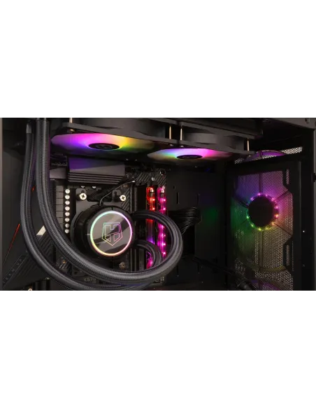 Nox Hummer H-240 ARGB Kit de Refrigeración Líquida 240mm Negro