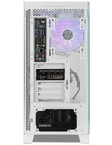 NOX Hummer GLOCK ARGB Semitorre ATX Cristal Templado USB-C Blanca