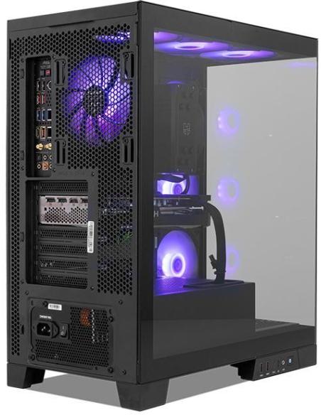 NOX Hummer GLOCK ARGB Semitorre ATX Cristal Templado USB-C Negra