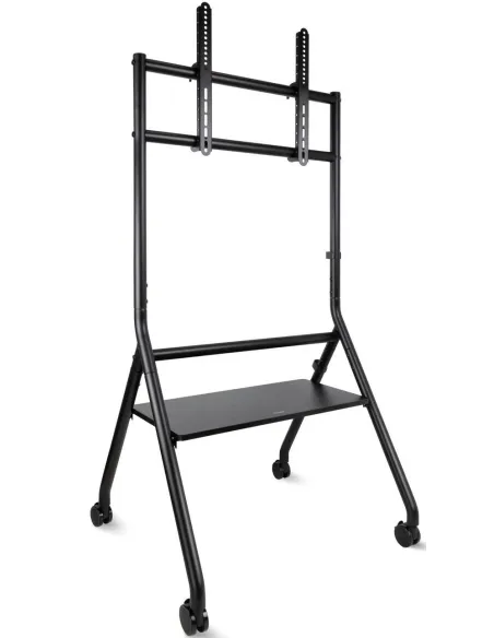 TooQ FS20206M-B Soporte de Suelo con Ruedas 37"-86" Máx. 80Kg Negro
