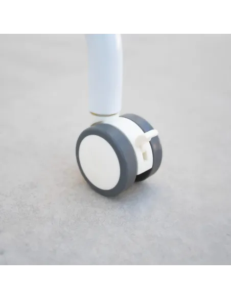 TooQ FS20207M-W Soporte de Suelo con Ruedas 49"-80" Máx. 50 Kg Blanco