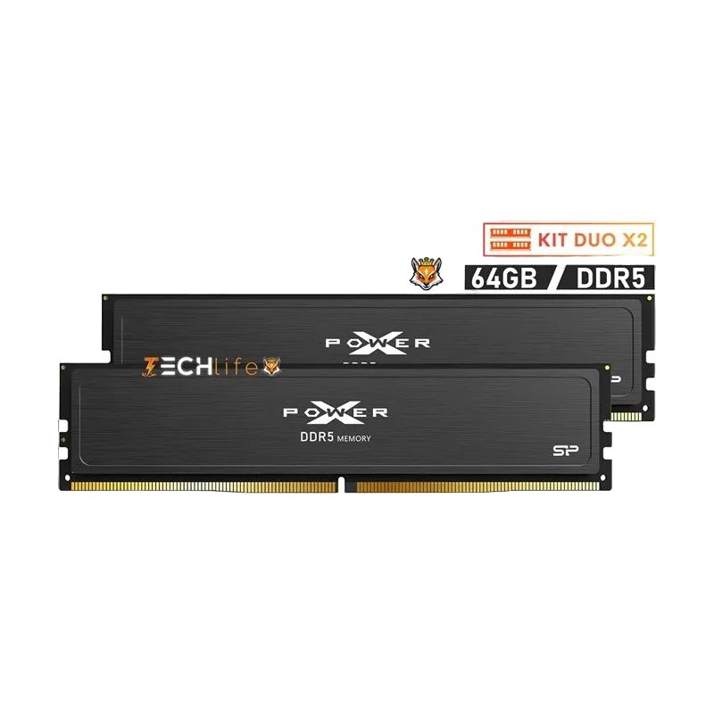 Silicon Power XPOWER DDR5 5600MHz 64GB (32GBx2) CL40 Negro