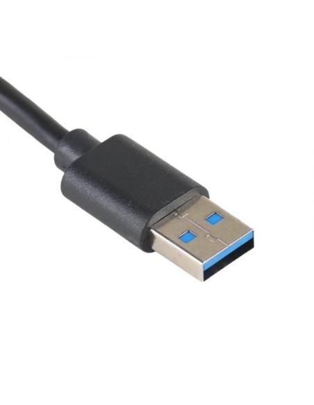 iggual IGG319246 Hub 4 en 1 USB-A/4xUSB 3.2 Negro