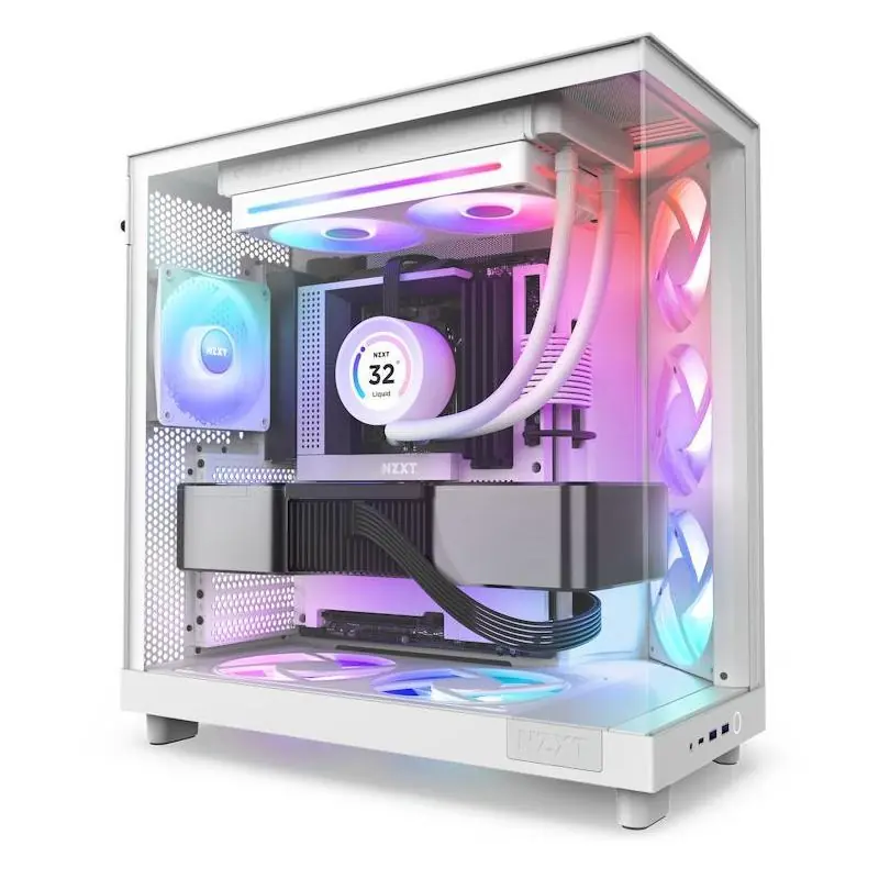 NZXT F240 RGB Core Blanco