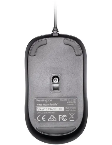 Kensington ValuMouse K72110EU Ratón USB 1000DPI Negro