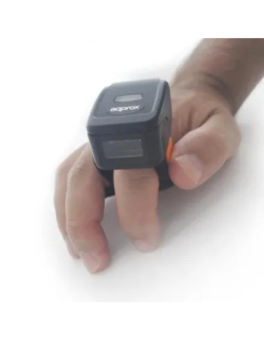 Approx APPLS12R Lector de Códigos de Barras Bluetooth 1D Negro